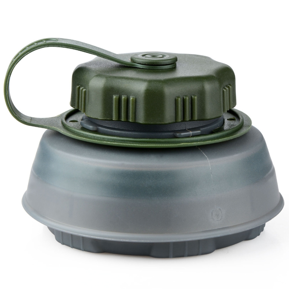 Outdoor Camping Kettle - 750 ml opvouwbare TPU-waterfles, duurzame, lichtgewicht