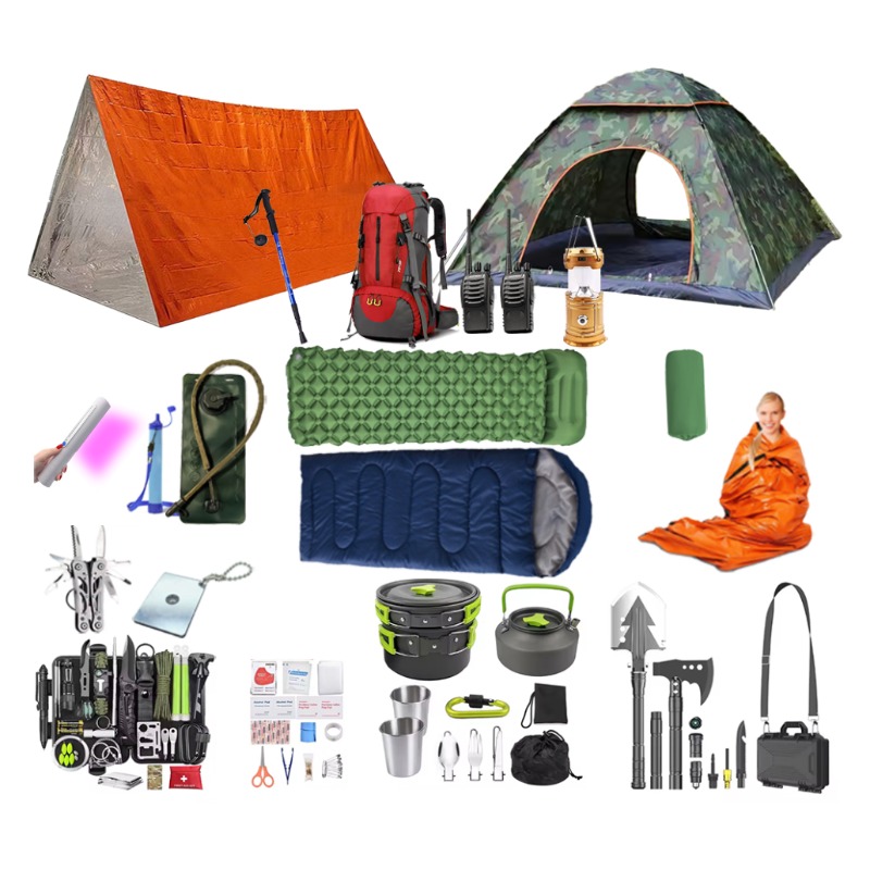 Outdoor Camping Sleeping Bag - Aangepaste 2-3 persoons professionele outdoor survival