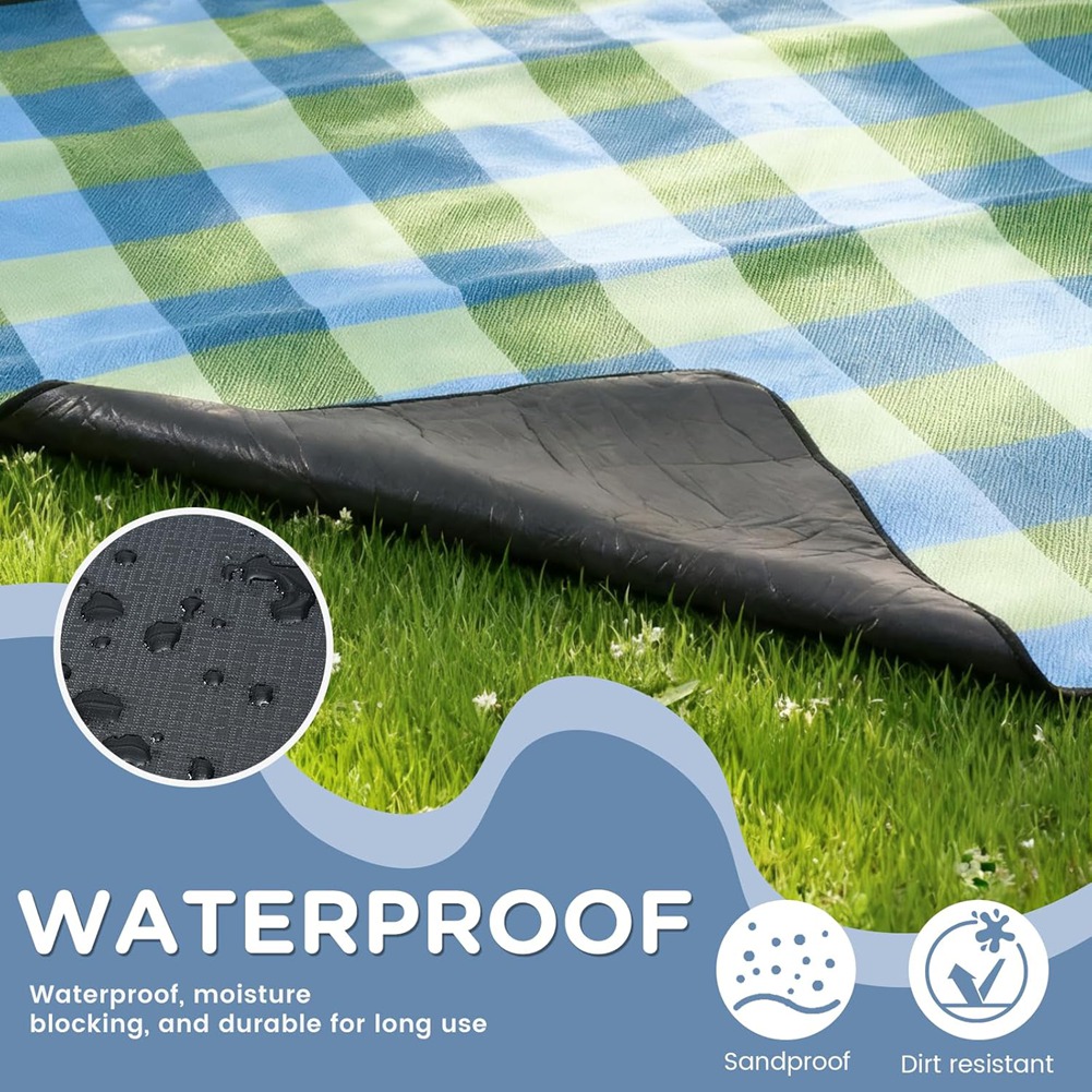 Outdoor Camping Mats Large - IALJ-Extra Grote Waterdichte Picknickdeken Buiten Camping