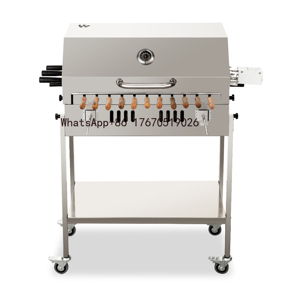 Outdoor Indoor Camping - Moderne grote buiten barbecue van houtskool,
