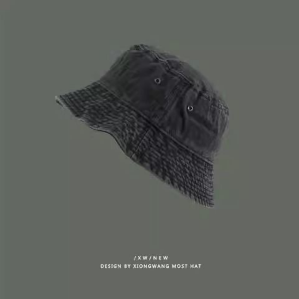 Japanese Outdoor Camping - Japanse minimalistische winddichte denim visserspet, zowel
