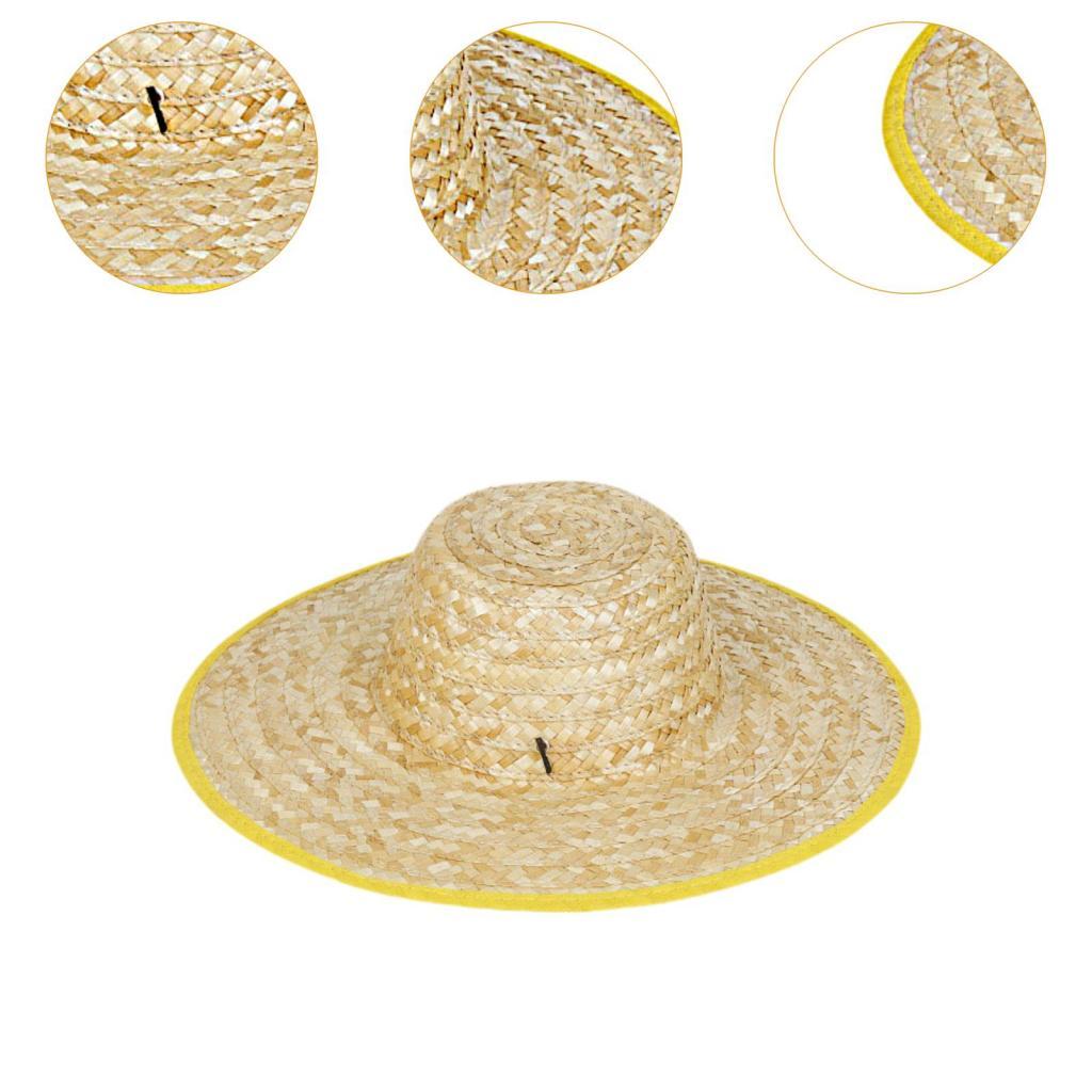 Outdoor Camping Show - Straw Labor-zonnebeschermingshoed met windkoord voor kampeeraccessoires