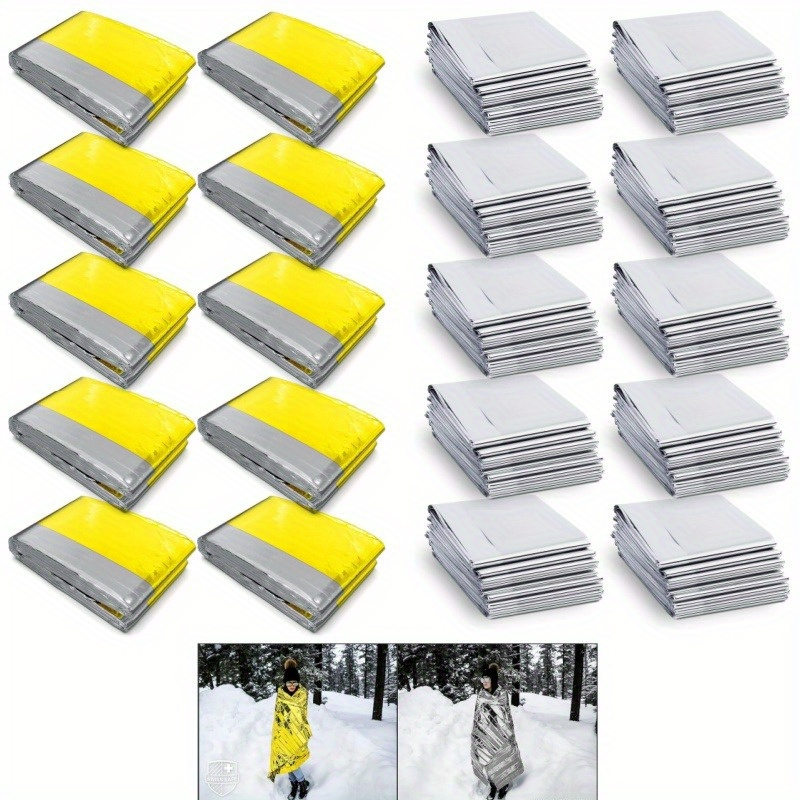 Emergency Mylar Blanket - Mylar-isolatiedeken voor noodgevallen - Duurzame ruimteteken