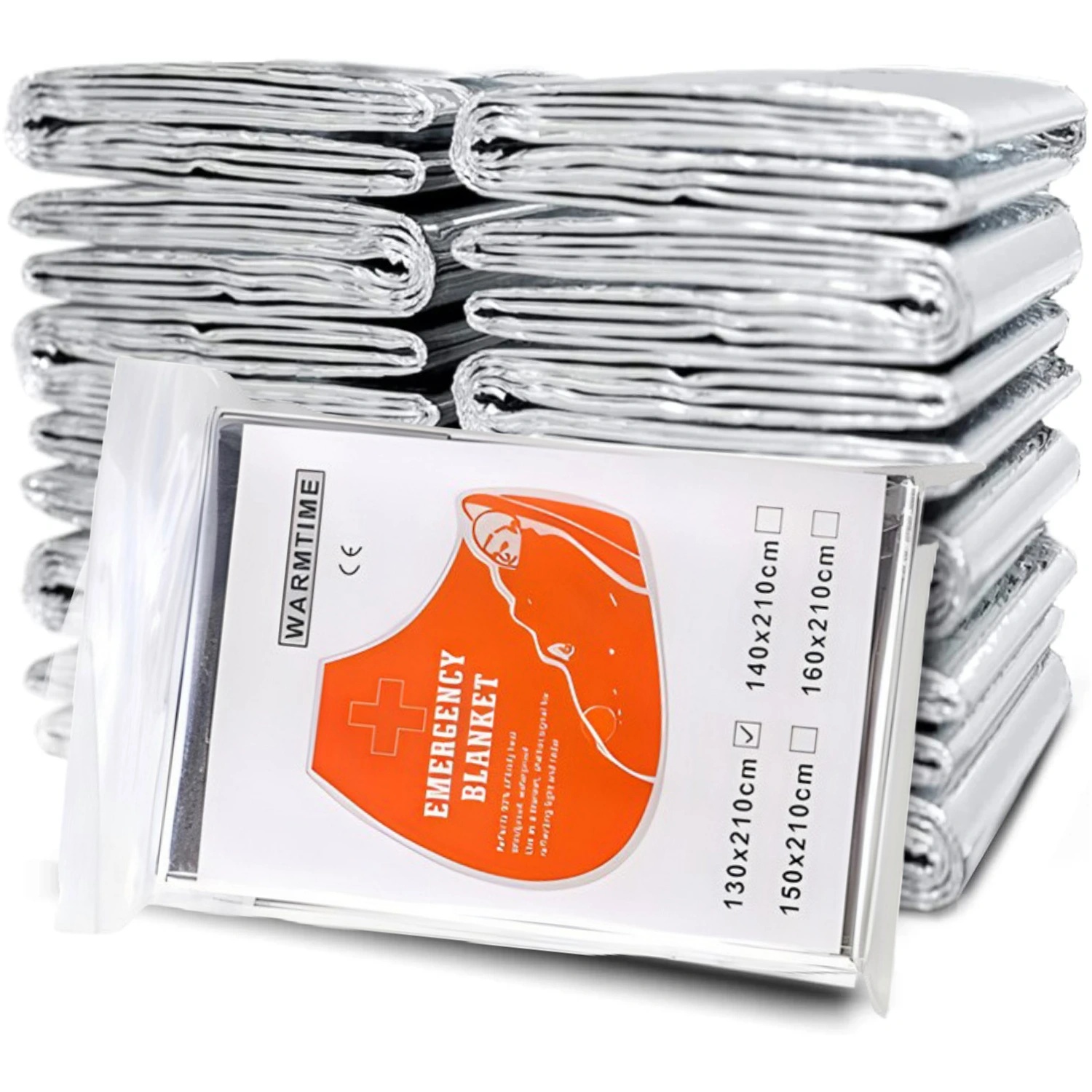 Emergency Mylar Blanket - 4 stuks Emergency Mylar Thermische Deken