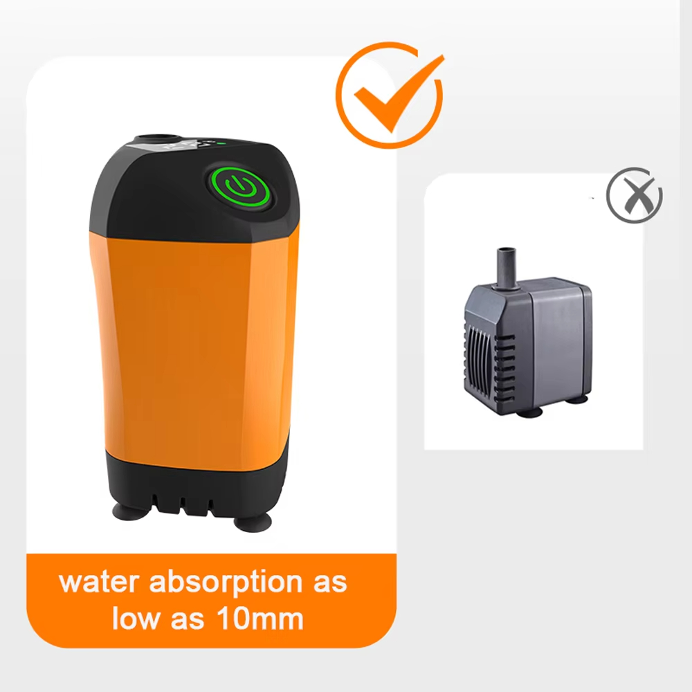 Outdoor Camping Show - Draagbare elektrische douchepomp met een capaciteit