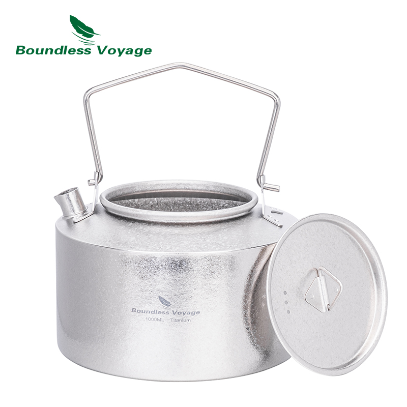 Boundless Voyage Titanium Kett - Outdoor Camping Kettle recensie en prijs