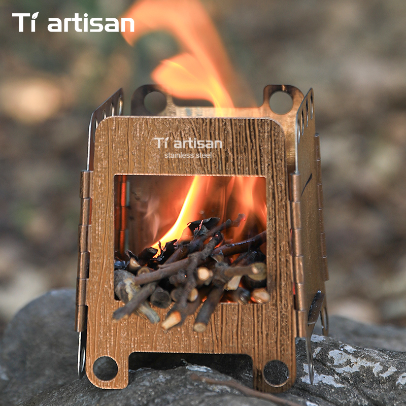 Tiartisan roestvrijstalen camp - Outdoor Camping Wood Stove recensie en prijs