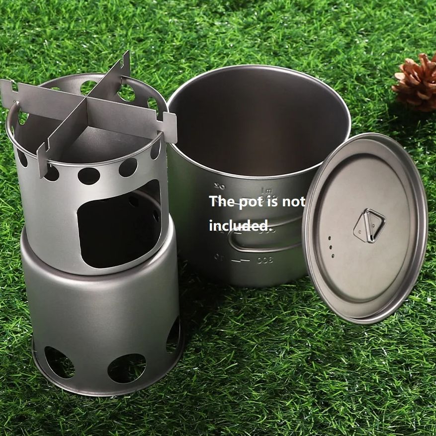 Camping Kleine Titanium Houtka - Outdoor Camping Wood Stove recensie en prijs