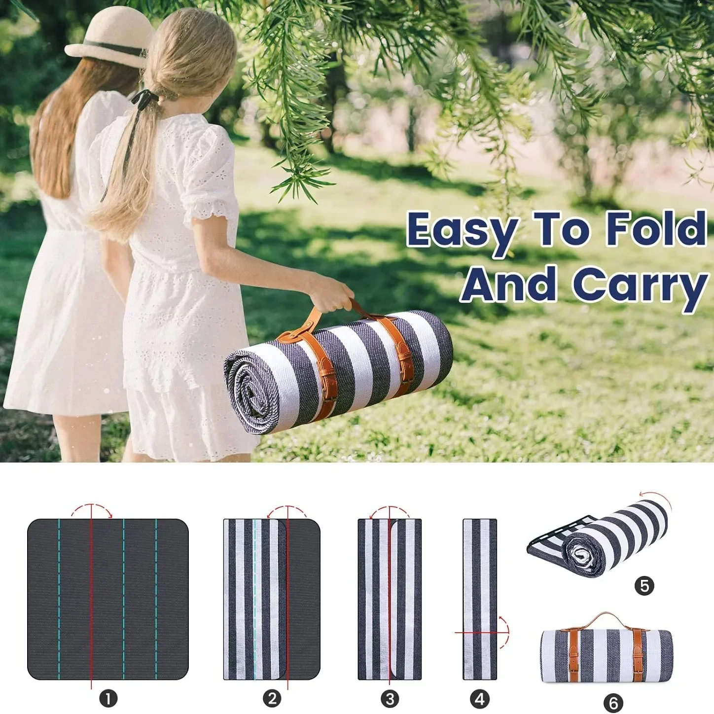 Waterdichte picknickdeken, gro - Outdoor Camping Mats Large recensie en prijs