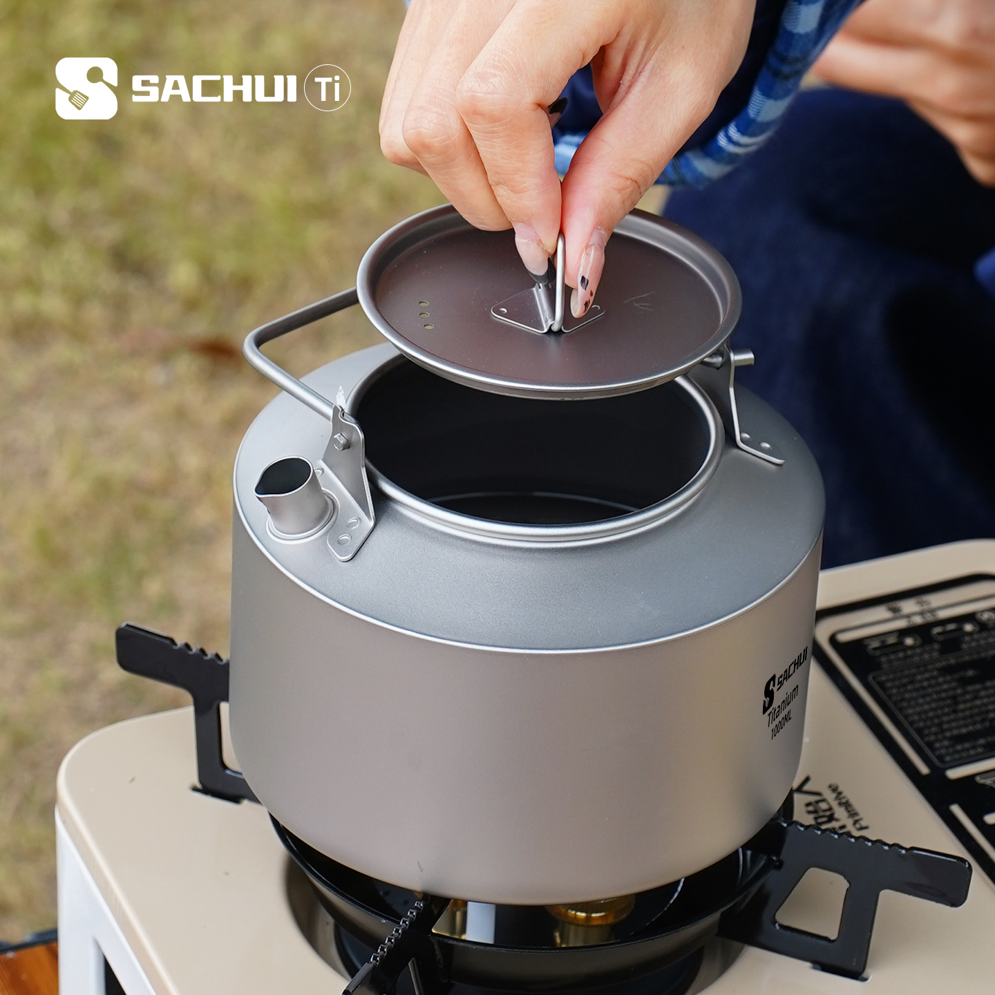 1000ML Pure Titanium Ketel Out - Outdoor Camping Kettle recensie en prijs
