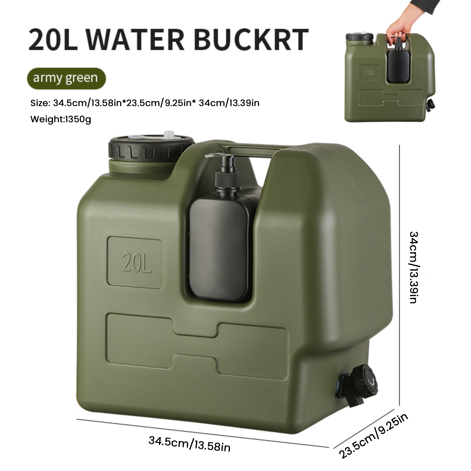 15/20L Draagbare Camping Water - Outdoor Camping Kettle recensie en prijs