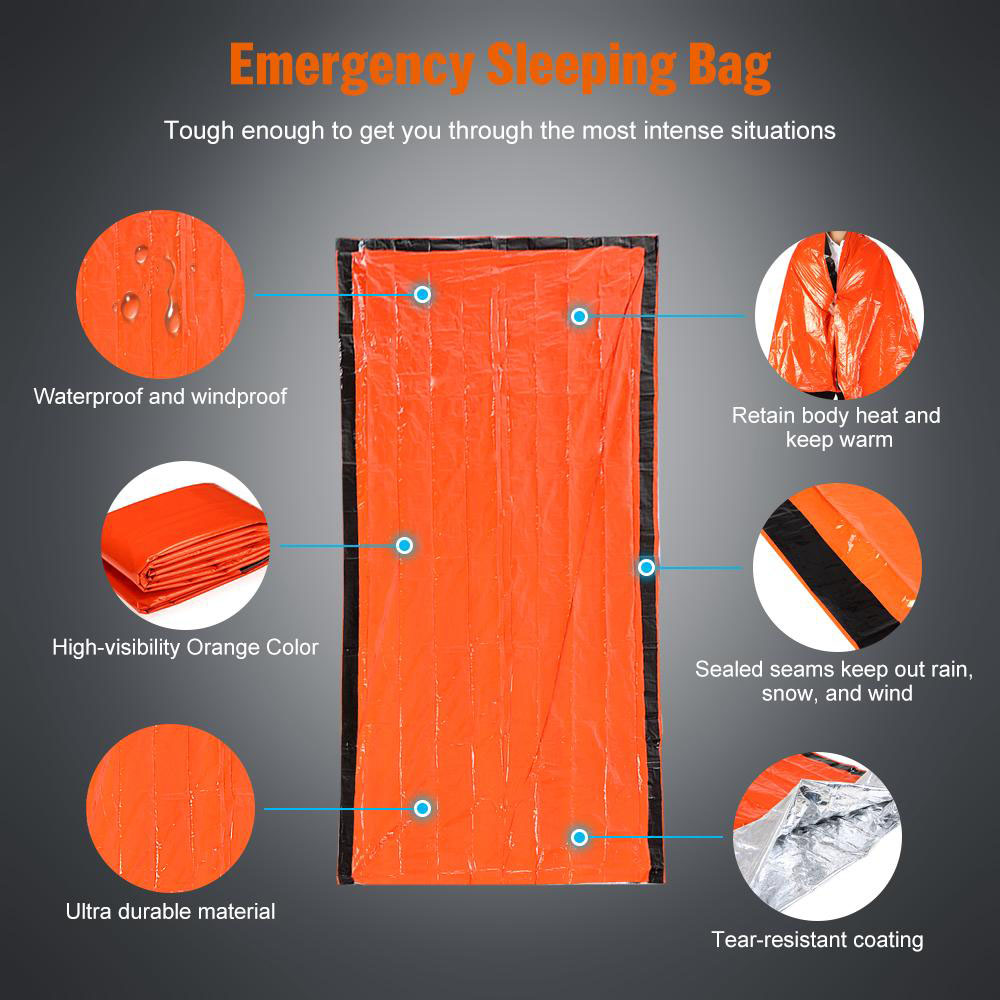 Waterdichte herbruikbare therm - Emergency Mylar Blanket recensie en prijs