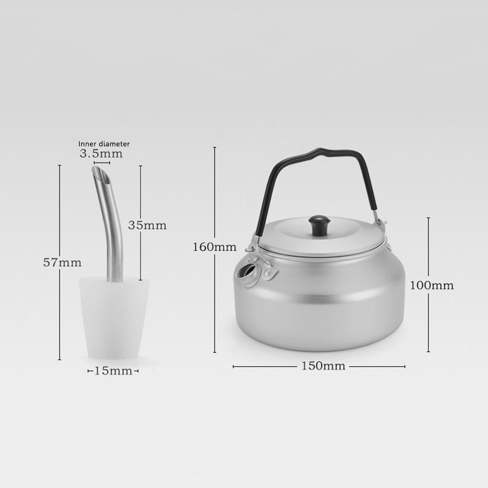 800 ml draagbare theepotketel  - Outdoor Camping Kettle recensie en prijs
