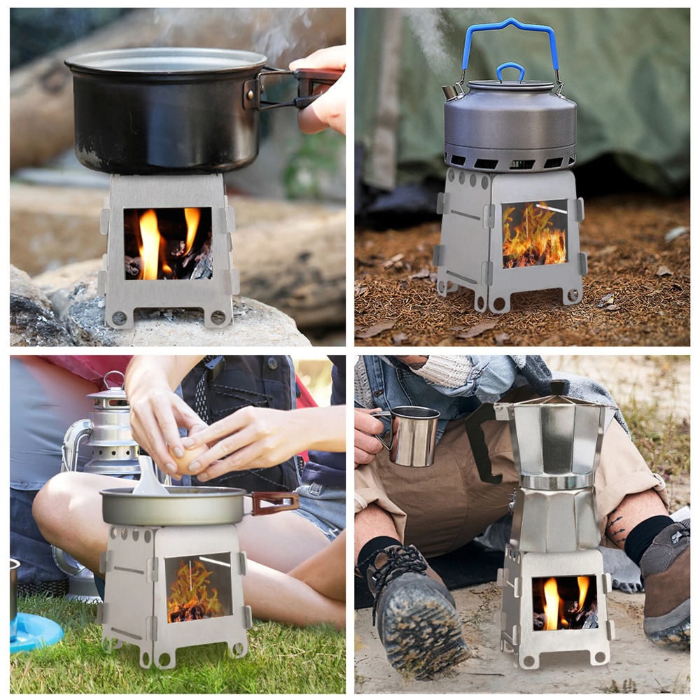 Campingoven Houtkachel Alcohol - Outdoor Camping Wood Stove recensie en prijs