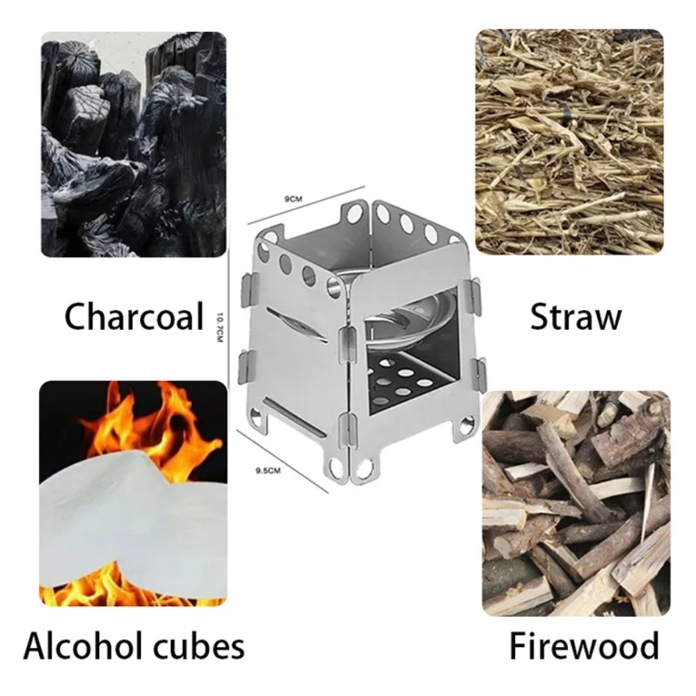 Campingoven Houtkachel Alcohol - Outdoor Camping Wood Stove recensie en prijs