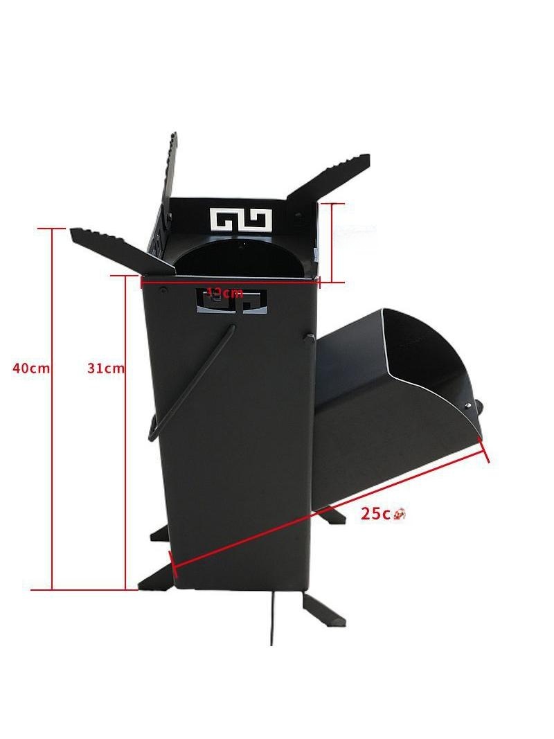 Draagbare buitenkampeerfornuis - Outdoor Camping Wood Stove recensie en prijs