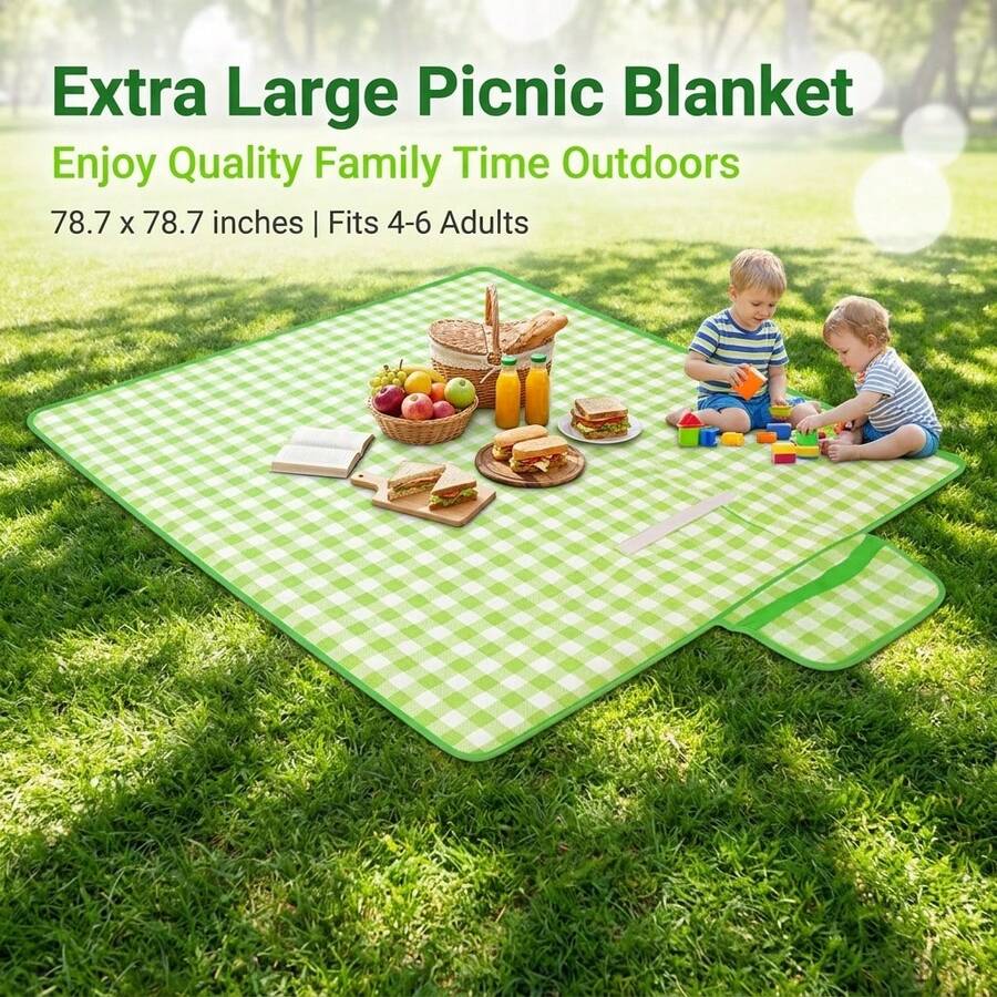 Waterdichte opvouwbare geruite - Outdoor Camping Mats Large recensie en prijs