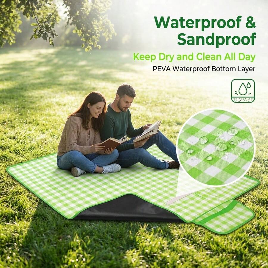 Waterdichte opvouwbare geruite - Outdoor Camping Mats Large recensie en prijs