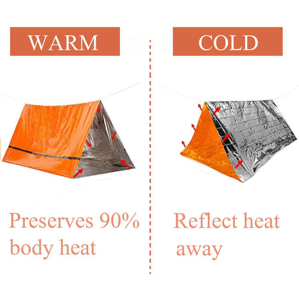 2-persoons noodopvang Bivy Sur - Emergency Mylar Blanket recensie en prijs