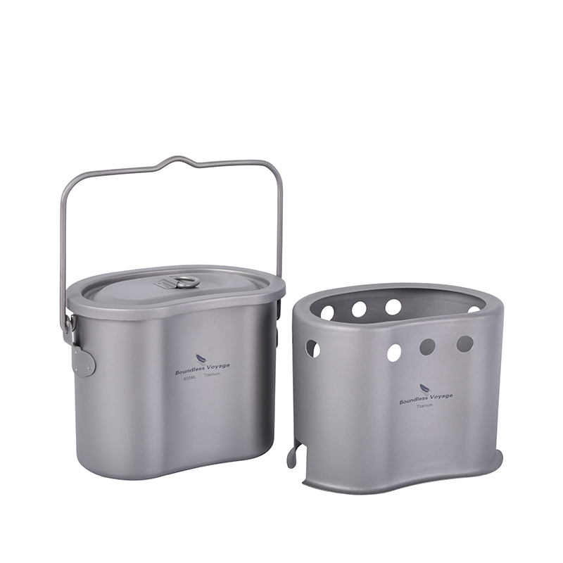 Grenzeloze Reis Titanium Kookg - Outdoor Camping Wood Stove recensie en prijs