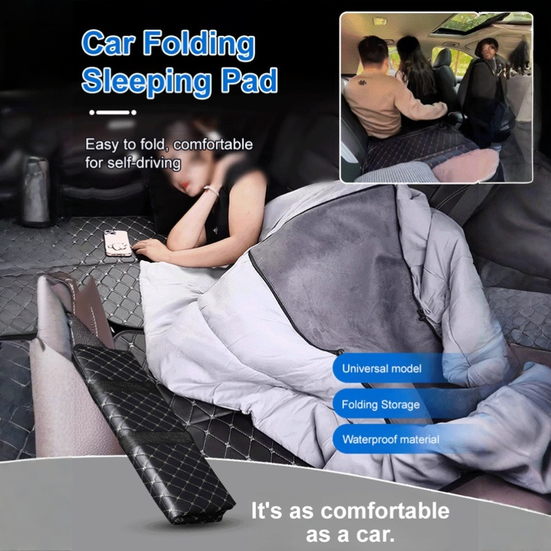 Opvouwbaar auto achterbankbed, - Outdoor Camping Carpet recensie en prijs