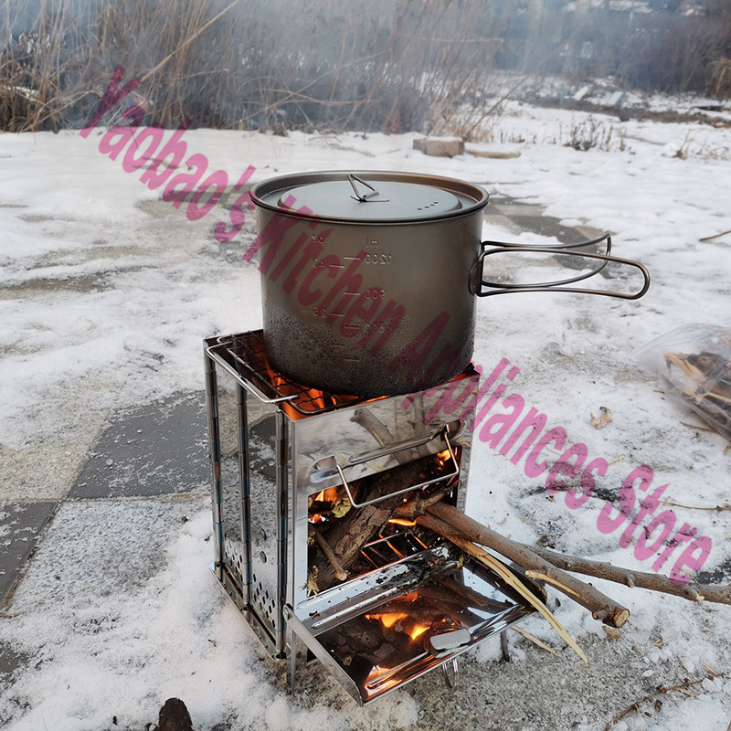 Houtkachel Buitenkampeeruitrus - Outdoor Camping Wood Stove recensie en prijs
