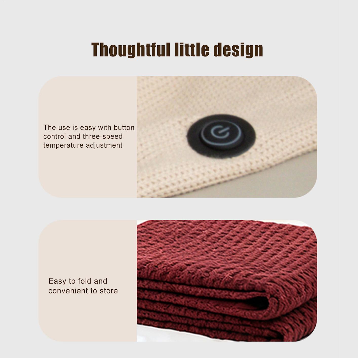 Draagbare verwarmde sjaal 3-ni - Outdoor Camping Heated Blanket recensie en prijs