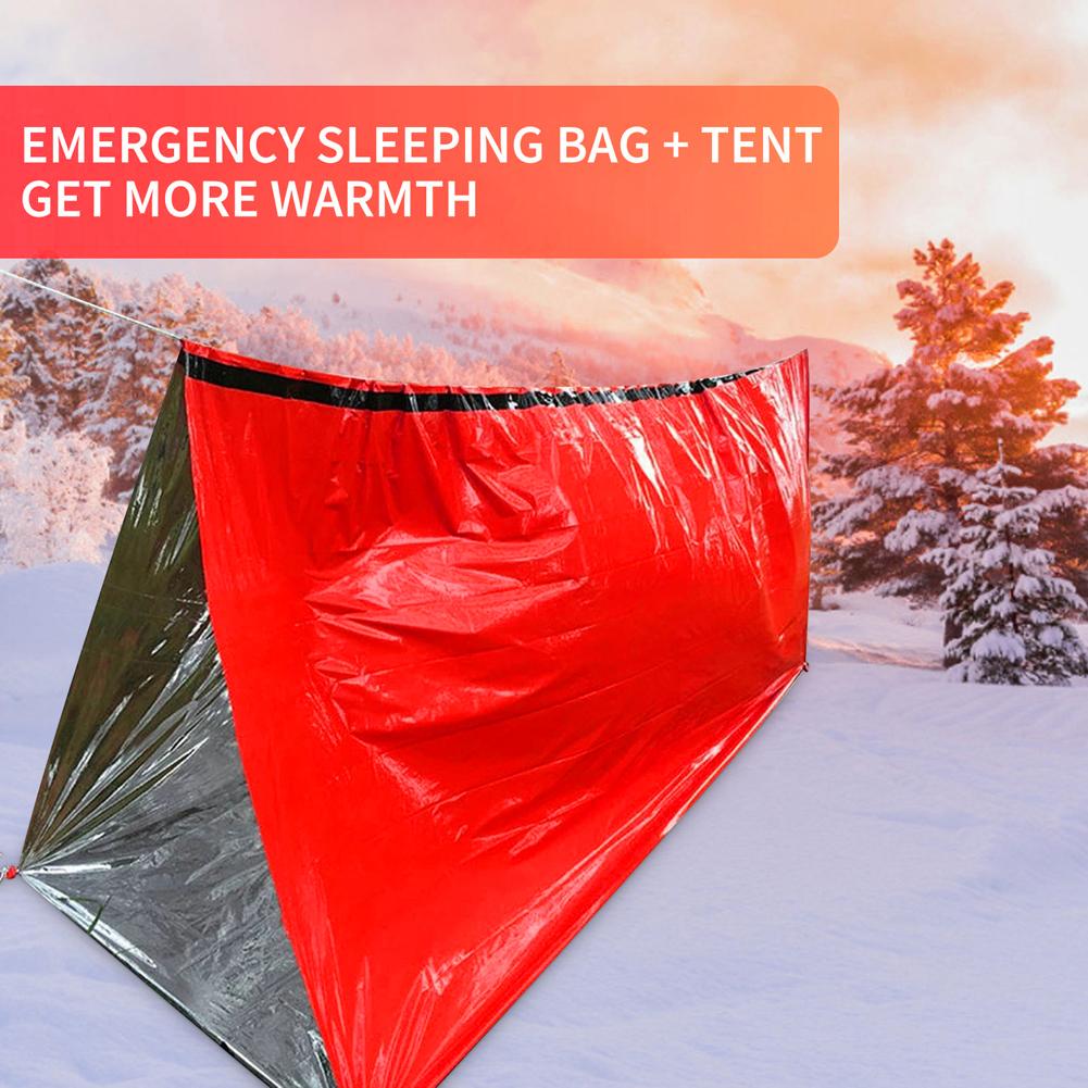 Draagbare waterdichte noodover - Emergency Mylar Blanket recensie en prijs
