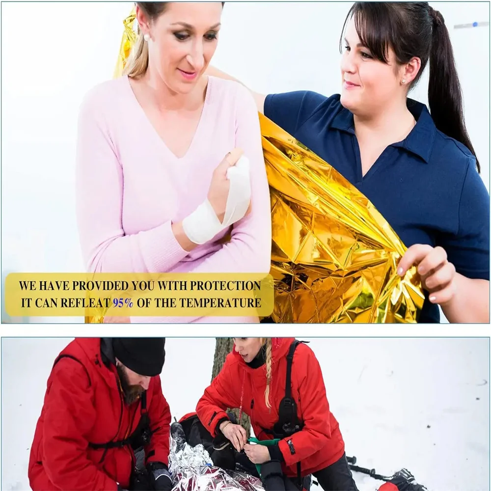 5 stuks noodthermische deken o - Outdoor Camping Carpet recensie en prijs