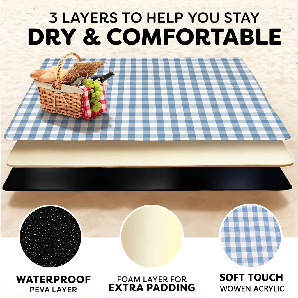 SSUNTAK Grote waterdichte opvo - Outdoor Camping Mats Large recensie en prijs