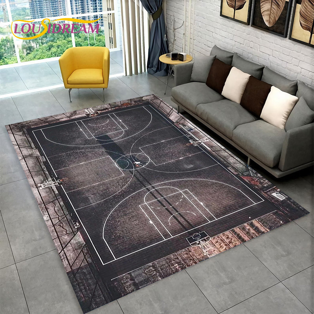 3d Basketbal Cour Cartoon Area - Outdoor Camping Mats Large recensie en prijs