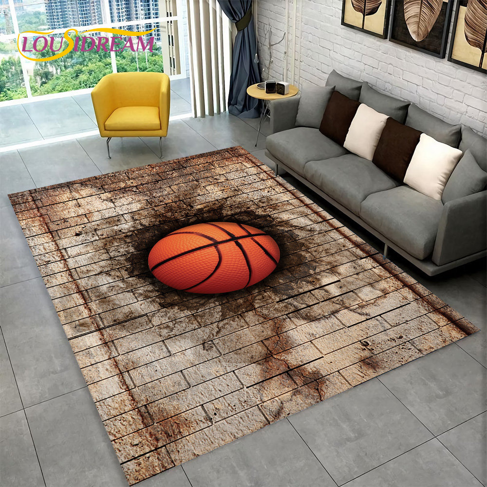 3d Basketbal Cour Cartoon Area - Outdoor Camping Mats Large recensie en prijs