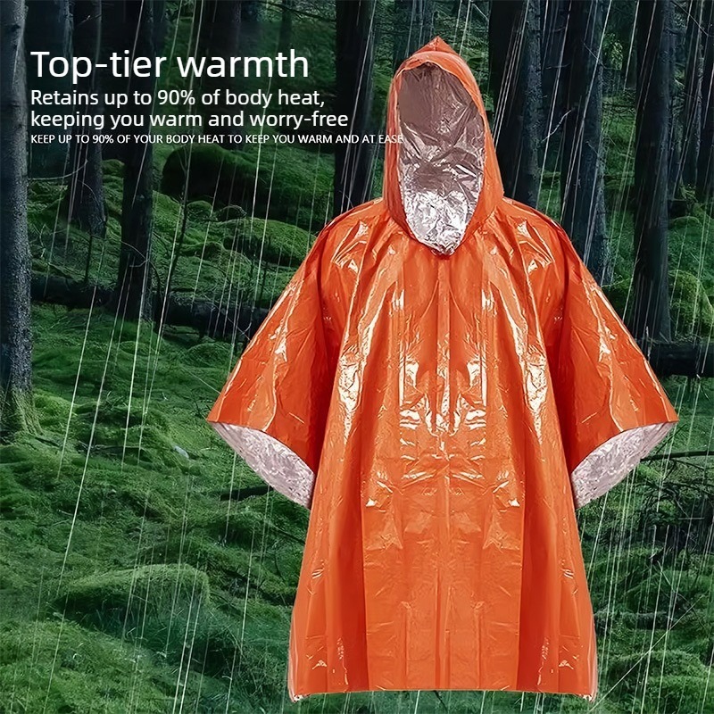 1-10PCS noodregenponcho thermi - Emergency Mylar Blanket recensie en prijs
