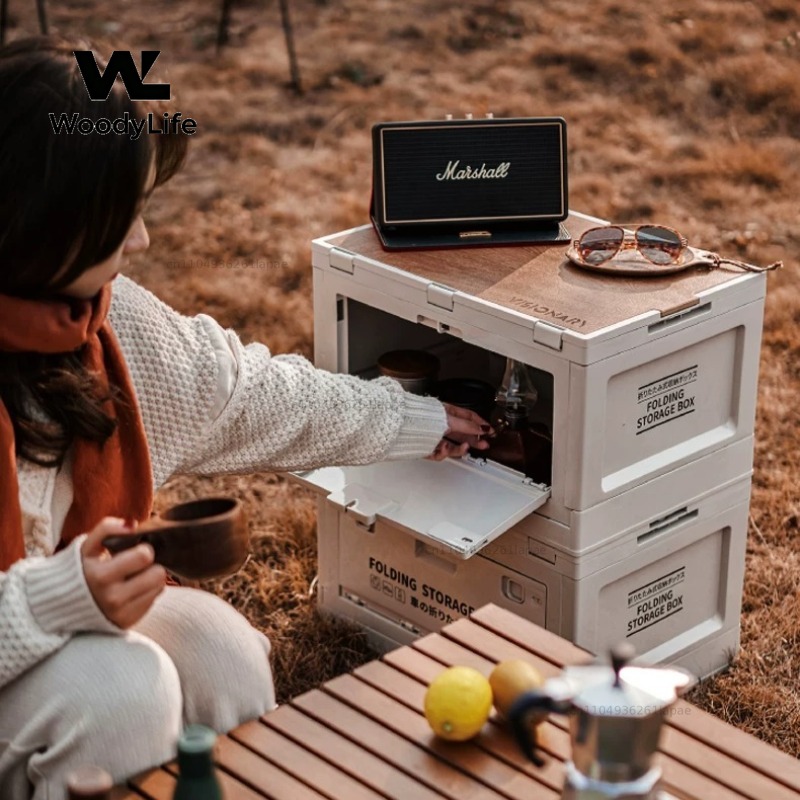 Opvouwbare camping opbergbox m - Japanese Outdoor Camping recensie en prijs