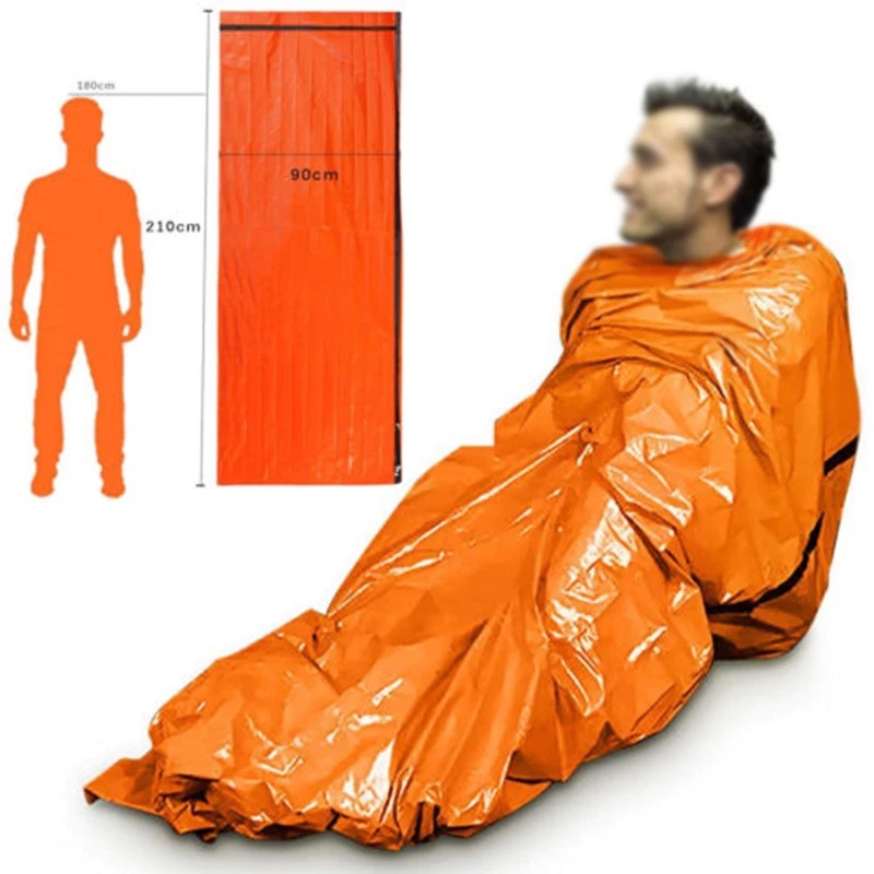 Draagbare waterdichte noodover - Emergency Mylar Blanket recensie en prijs