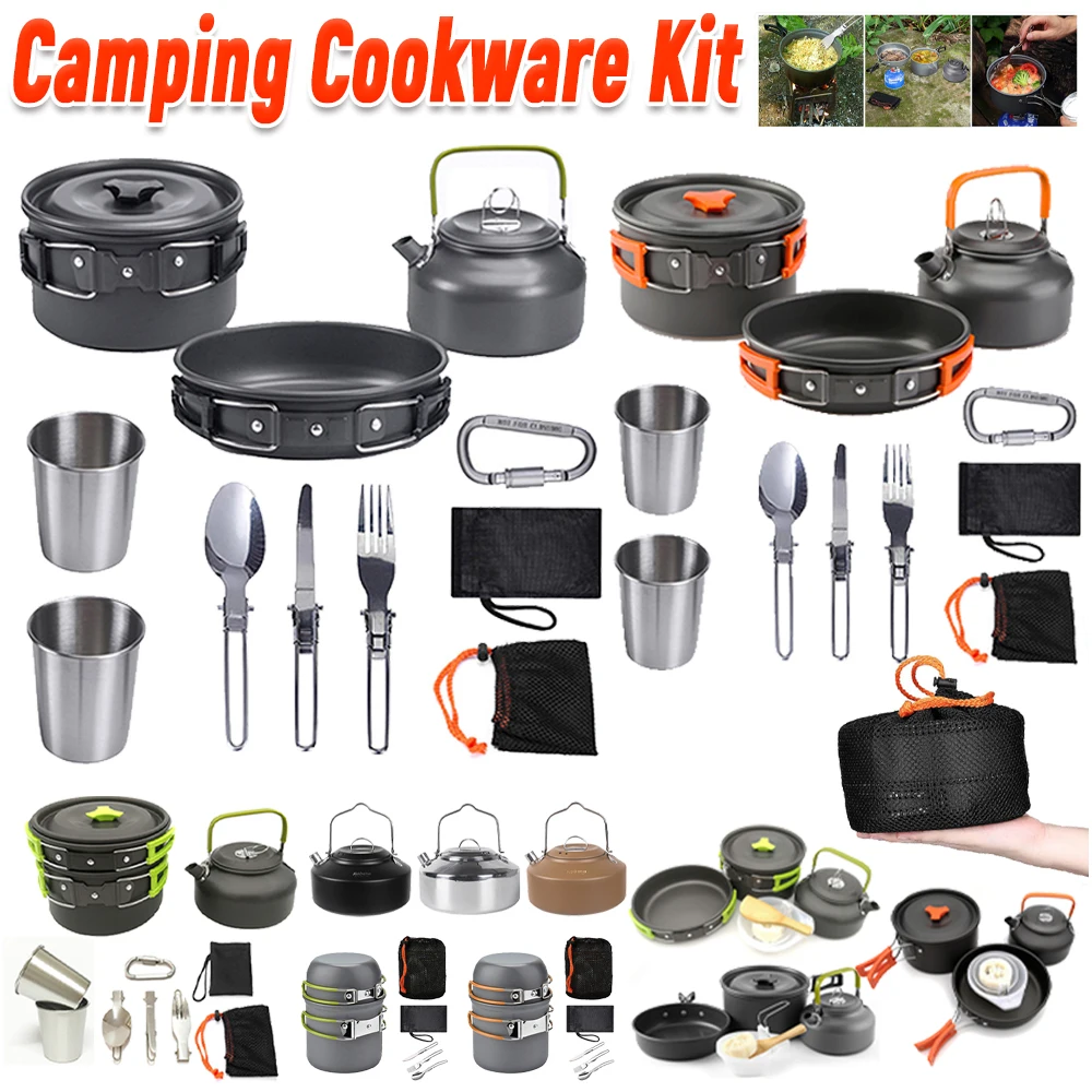 Campingkookgerei Set Ketel Pot - Outdoor Camping Kettle recensie en prijs