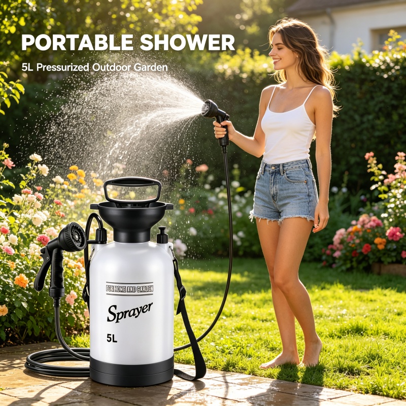 5L Draagbare Campingdouche Han - Outdoor Camping Carpet recensie en prijs