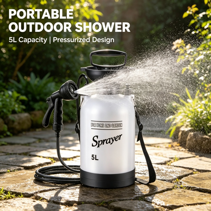 5L Draagbare Campingdouche Han - Outdoor Camping Carpet recensie en prijs
